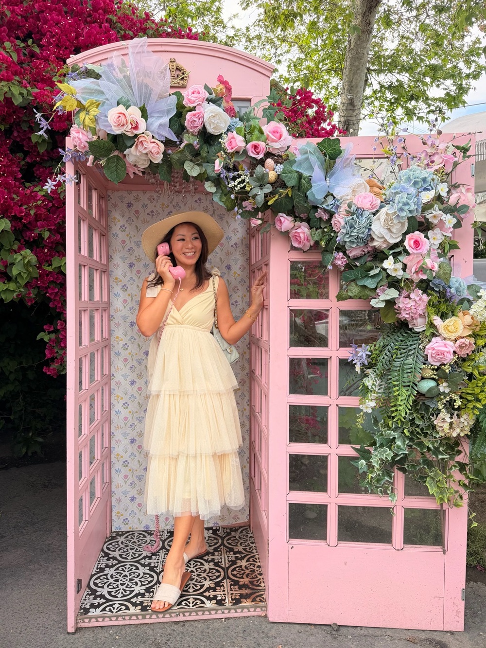 Elegant Cream Tiered Tulle Maxi Dress - Sleeveless V-Neck